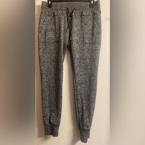 Feathers maternity Women's Athleisure Fleece Jogger Pant thick L